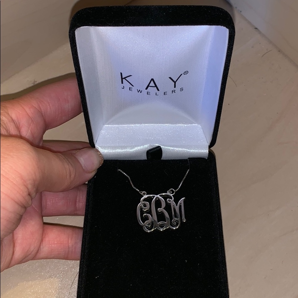 Brand new CMB initial necklace